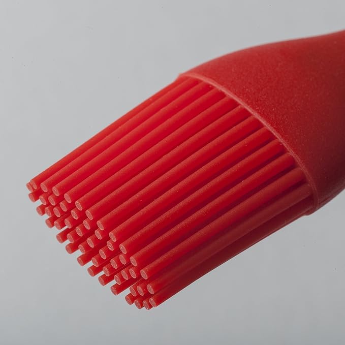 Zeal Silicone Pastry Basting Brush, Red, 20 cm