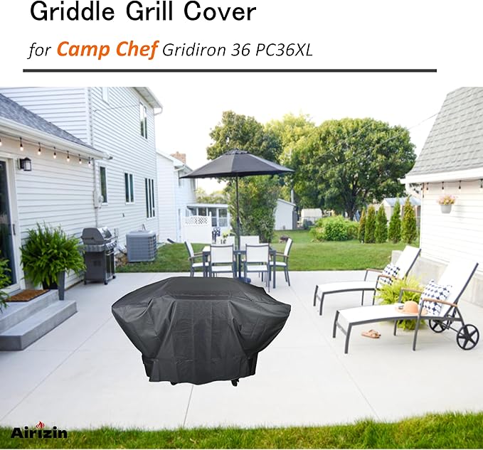 Patio Cover for Camp Chef Gridiron 36 Griddle,for Campchef Gridiron Pro 4-Burner Flat Top Grill Cover PC36XL