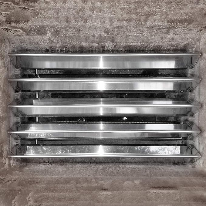 Hongso 7636 15.3" Stainless Steel Flavorizer Bars Replacement for Weber Spirit I & II 300 Series E & S 310 320 330 Gas Grill with Front Mounted Control, Spirit 2 GS4 Heat Plate for 67046 69797 68843