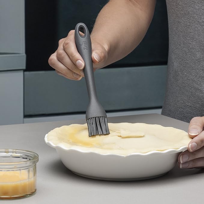 Zeal Silicone Pastry Basting Brush, Dark Grey, 20 cm