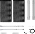 Outspark Grill Replacement Parts for Charbroil Performance TRU-Infrared 300 2 Burner 463633316 463672016 Gas Grill,17" Emitter Plates,Heat Tent Plates and Grill Burners for Charbroil G466-2500-W1