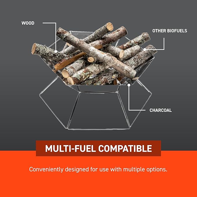 Survive Outdoors Longer Flatpack Packable Fire Pit