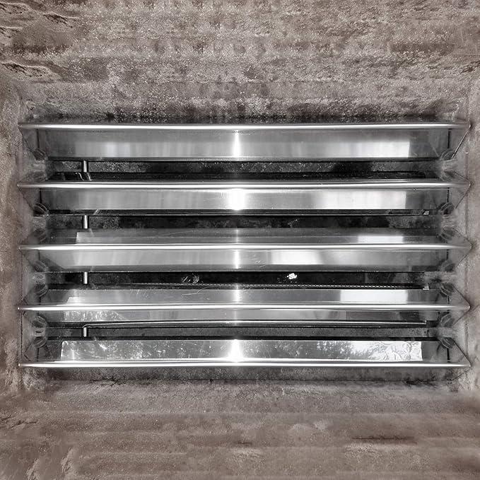 Hongso 7537 22.5" Stainless Steel Flavorizer Bars for Weber Spirit E-310 E-320 (With Side-Mounted Controls), Spirit 700, Genesis Silver B/C, Genesis Platinum B/C (2005+) Gas Grill, 7536 65903 Set of 5