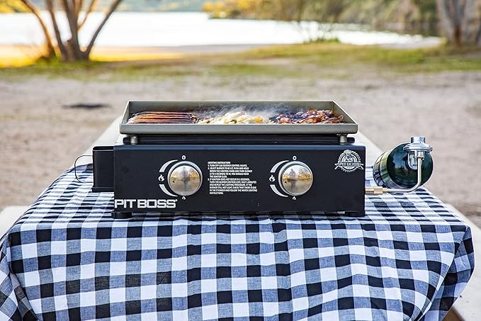 Pit Boss Portable Griddle, Cover, Adapter Kit - 10943