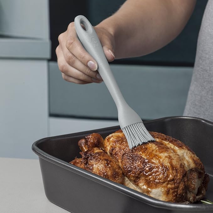 Zeal Silicone Non-Stick Pastry/Basting Brush (20cm) -French Grey, 20 cm