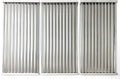 Direct Store Parts DS124 17" Stainless Steel Emitter Plates TRU-Infrared Grill Grates for Charbroil Performance Tru-Infrared 3 Burner Gas Grill 463335014, 463370015, 463371116, 463335115, 3PK