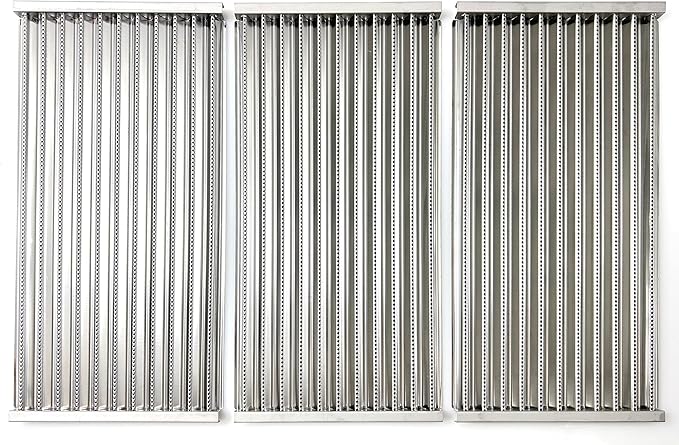 Direct Store Parts DS124 17" Stainless Steel Emitter Plates TRU-Infrared Grill Grates for Charbroil Performance Tru-Infrared 3 Burner Gas Grill 463335014, 463370015, 463371116, 463335115, 3PK