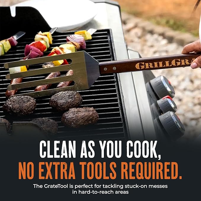 GrillGrate The Grate Tool - Spatula - Grill Accessory for GrillGrates and Sear Grate