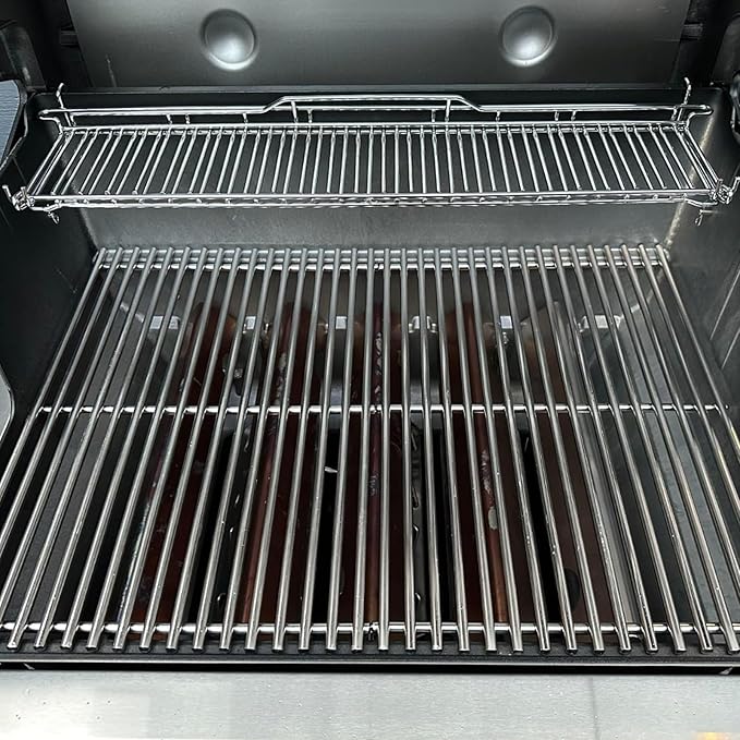 7639 17.5" Grill Grates Replacement for Weber GS4 Spirit II 300 Series, for Weber Spirit 300 Grill Grates, Genesis Silver/Gold/Platinum B/C, Genesis 1000-5000 for Weber Grill Grates