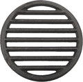 Cast Iron Bottom Fire Grate - 9 Inch Round BBQ Grill Grate Replacement, High Heat Charcoal Plate Bottom Grate Grill Parts, Fireplace Grate for Fire Pit Project BBQ Accessories Parts
