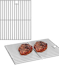 26.4’’Wx17’’D Grill Grates Replacement for Kenmore: 122.16119,Silver Stainless Steel Grill Grate for Nexgrill 720-0830D,2Pack Grill Grates for Members Mark Models: 720-0830F
