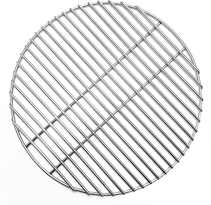 17" Round Fire Grate, Bottom Grate Replacement for BGE, Big Green Egg XL for Weber 22" Kettles Charcoal Grill, One-Touch, Master Touch, Bar-B-Kettle, Performer Charcoal Grill,