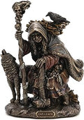 Veronese Design 7.25" Tall Cailleach Nan Cruachan Folklore Divine Hag Resin Sculpture Bronze Finish