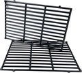 Direct Store DC132 19.5” x 12.9" Grill Grates Replacement for Weber 7524, 7528, Genesis 300 E/S 310 320 330 EP310 EP320 EP330 Gas Grill (2007-2016 ONLY), Set of 2 Cast Iron Cooking Grid Grates