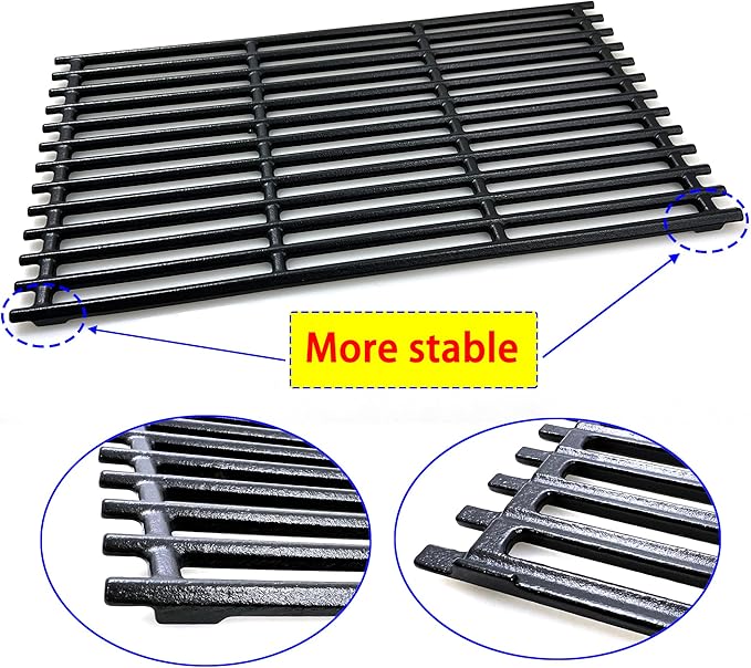 Direct Store Parts Kit DC129 3-Pack 17" Cast Iron Grates for Charbroil Commercial Tru Infrared 463242716, 466242715, 463242715, 466242815, G533-0009-W1, Lowe's 606682, Walmart 555179228