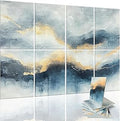 Art3d Soundproof Wall Panels 48"x32", 8-Pack Acoustic Wall Art Panels, Sound Absorbing Decorative Wall Panels for Living Room, Bedroom, Kitchen, Studio, Polyester UV Print