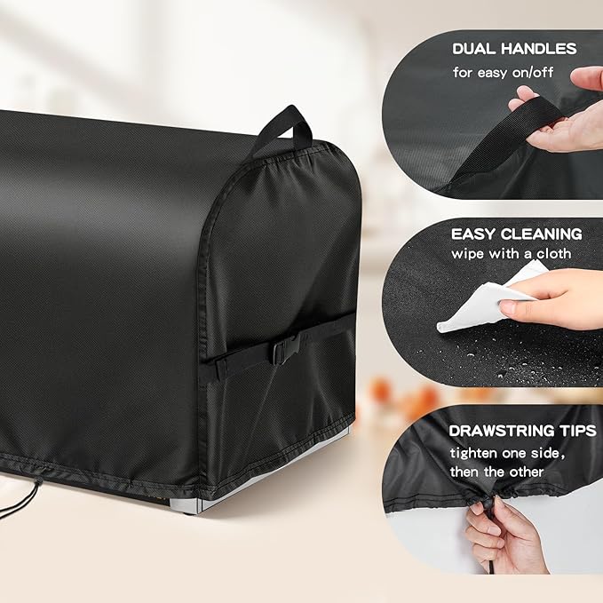 Hot Dog Roller Cover, 26inch Hotdog Machine Cover for Hot Dog Roller Grill, Hotdog Cooker, Hotdogs Warmer, Hot Dogs Maker, Hot Dogs Toaster-26 L x 24" W x 15" H