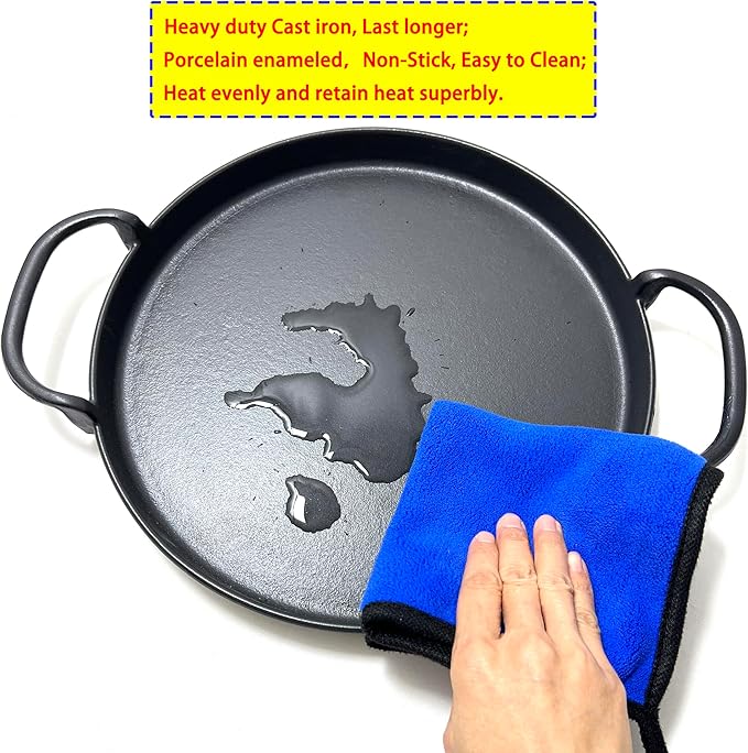 Direct Store DC139 7421 Gourmet BBQ System Griddle for Weber Original Kettle Premium 22 1/2 inch Charcoal Grill, Cast Iron 12" For 22.5'' Smokers, Performer Premium Grill, 1Pc Black grill griddle
