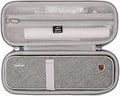 Aproca Portable Printers Case Compatible with TATTMUSE/JADENS/MUNBYN ITP01 Wireless Bluetooth Printer and Accessories, Storage Hard Bag (Case Only)-Grey