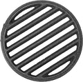 Cast Iron Bottom Fire Grate - 7.5 Inch Round BBQ Grill Grate Replacement, High Heat Charcoal Plate Bottom Grate Grill Parts, Fireplace Grate for Fire Pit Project BBQ Accessories Parts