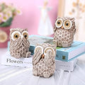 Owl Statue for Home Decor Accents Living Room TV Stand Office Bathroom Shelf Mantel Bookshelf Decorations. Hear-No, See-No, Speak-No Evil, 3PCS Cute Owl Figurines. BFF Gifts for Owls