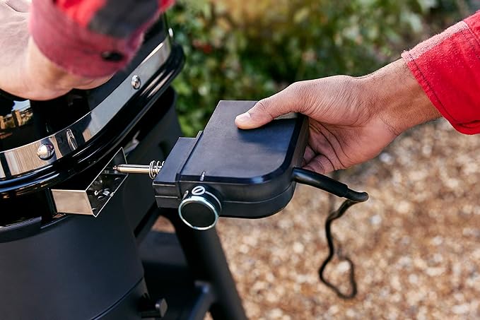 Weber Lumin Compact Electric Grill, Black, with Lumin Compact Stand