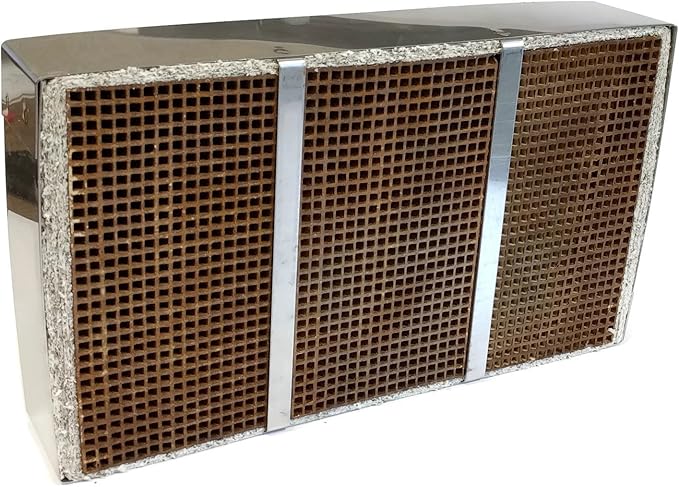 Midwest Hearth Wood Stove Catalytic Combustor Replacement Catalyst Buck Stove Model 91 (6" x 10.625" x 2" Ceramic) Made in USA