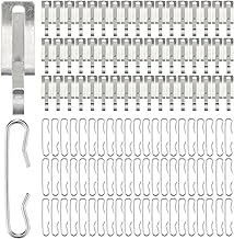 90pcs Heat Cable Roof Clips De Icing Cable Clips and Spacers Kit Roof Clips and Spacers Set Cable Wire Clips Gutter Clips Outdoor