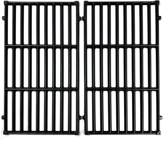 Direct Store DC131 17.5" 7637 Cast Iron Grill Grates Replacement for Weber Spirit 200 Series, Spirit E-210 S-210, Spirit II 210 Series (2017 and Newer) Gas Grills (with Front-Mounted Control Panels)