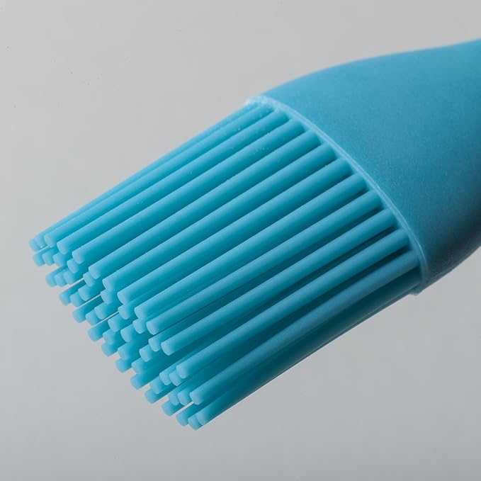 Zeal Silicone Pastry Basting Brush Aqua Blue (8"/20cm), 20 cm