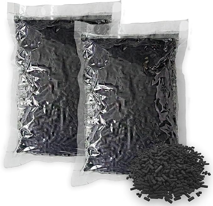 PurifyLogix 1.6 Pounds Activated Charcoal Filter Refill for FoodCycler Kitchen Waste Composters, Odor-Absorbing Replacement Carbon Compatible with Eco 5 FoodCycler Indoor Electric Composter(2PCS)