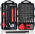 Precision Screwdriver Set, SHOWPIN 122 in 1 Computer Screwdriver Kit, Laptop Screwdriver Sets with 101 Magnetic Drill Bits, Electronics Tool Kit Compatible for Computer, Tablet, PC, iPhone, PS4 Repair