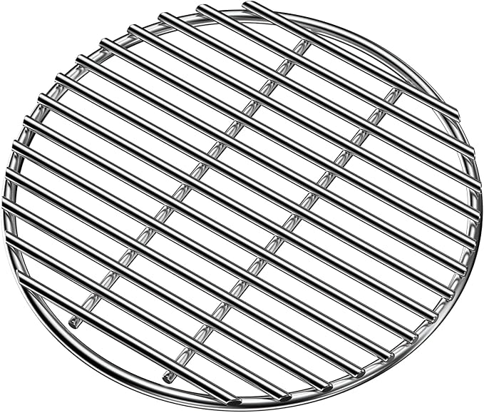only fire Stainless Steel High Heat Charcoal Fire Grate for Kamado Joe Big Joe Grill, 12-Inch