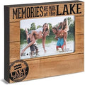 Pavilion Gift Company 67065 Memories are Made at The Lake Photo Frame, 7-1/2 x 6-3/4"