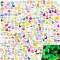 300pcs Mini Resin Animals300 Styles Variety Tiny Animals Figures Miniature Little Small Animal Figurines Bulk for Micro Fairy Garden Landscape Accessories Hide Crafts Decor Aquarium