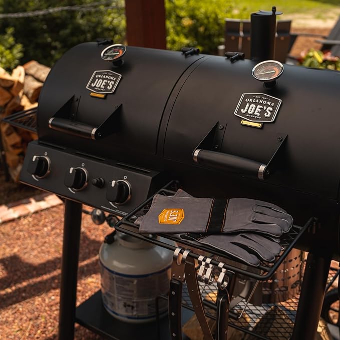 Oklahoma Joe's Canyon Combo DLX Charcoal and Propane Gas Smoker & Grill - 24203005