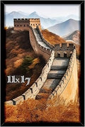 Picrit 11x17 Picture Frame, Photo Frame for Wall Mounting Display, Black