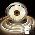 COB LED Strip Lights 9.84ft, Natural White 4000K LED Light Strip, DC24V Tape Light, CRI93+, Bluetooth App Control, Dimmable LED Strips for Bedroom,Cabinet,Living Room.