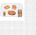 10 Pack BBQ Grill Mesh Mat,Mesh Baking Tray,Grill Mesh,Disposable Barbecue Padding for Outdoor Barbecues (10 Pack)