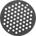 Cast Iron Bottom Fire Grate - 7.5 Inch Round BBQ Grill Grate Replacement, High Heat Charcoal Plate Bottom Grate Grill Parts, Fireplace Grate for Fire Pit Project BBQ Accessories Parts, Circle