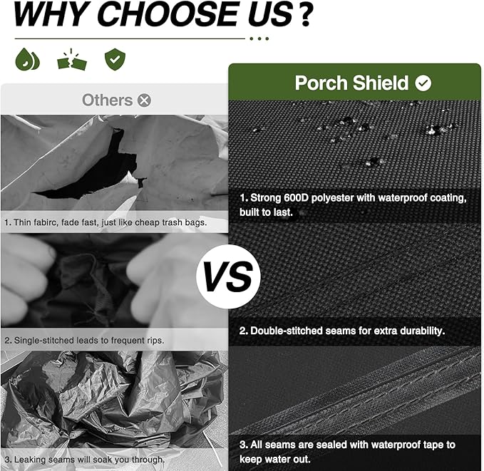 Porch Shield Fade Resistant Solo Stove Bonfire Cover - Waterproof Patio Fire Pit Cover Round 22 inch Fits for Small Firepit Solo Stove Bonfire
