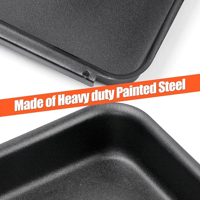 QuliMetal 93305 Catch Pan with 20 Pack 6415 Drip Pans for Weber Genesis II 3 Burners & Spirit 2/3 Burners, Genesis Silver/Gold/Platinum,1000-5500, Summit Grills, Disposable Aluminum Foil Grease Trays