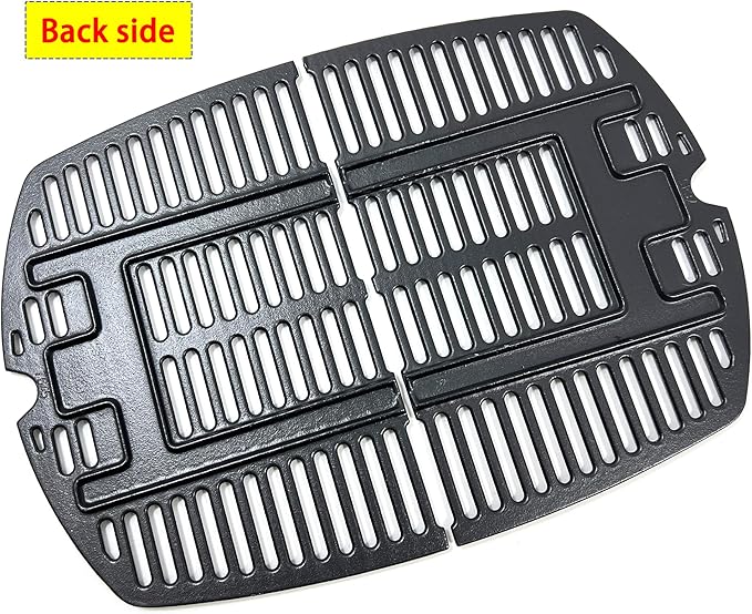 Weber DC141 7645 Cast Iron Cooking Grates - Set of 2 for Q200, Q220, Q2000, Q2400 Series Gas Grills