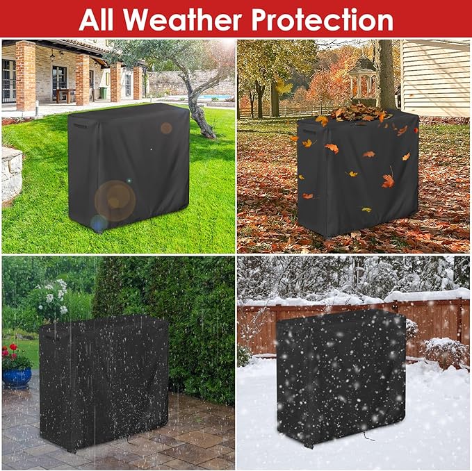 Outdoor Fryers Cover for FIRE RIOT Deep Fryer with Double Burner Propane Stove Outdoor, Portable Waterproof Turkey Fryer Cover - 29" D x 18.5" W x 31" H