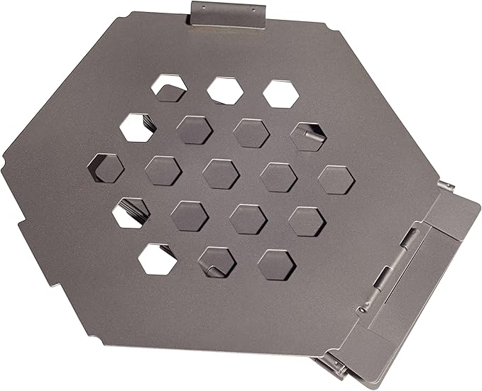Vargo Hexagon Backpacking Wood Stove - Stainless Steel Camping Stove for Outdoor Cooking and Survival