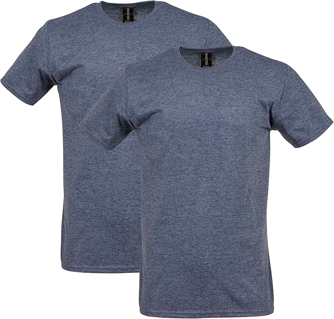 Gildan Adult Softstyle Cotton T-Shirt, Style G64000, Multipack