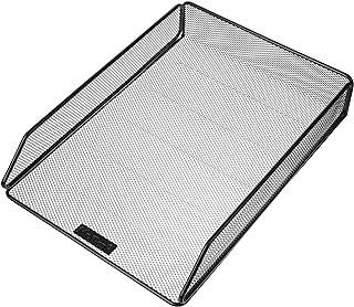 Mr. Pen Mesh Desk Organizer - Single Tray with Letter Tray, File Holder for Desk Paper Management