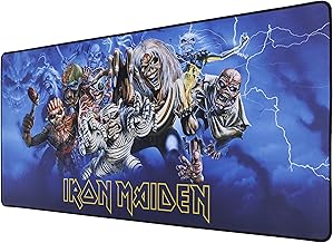 Iron Maiden - Anti-Slip XXL 90 MMS x 40 MMS Beaded Finish Mouse pad - Official License