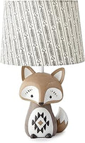 Levtex Baby - Bailey Table Lamp and Shade - Fox Lamp - Nursery Accessories - Measurements: 22 in. high and 6 in. Diameter