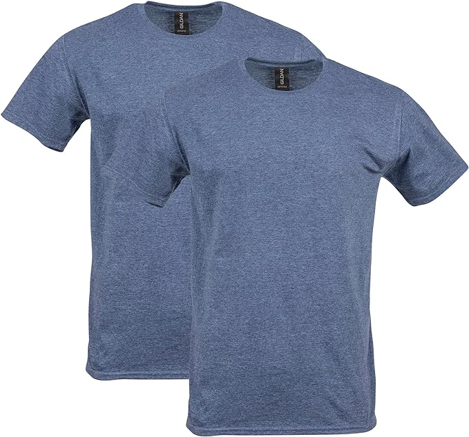 Gildan Adult Softstyle Cotton T-Shirt, Style G64000, Multipack
